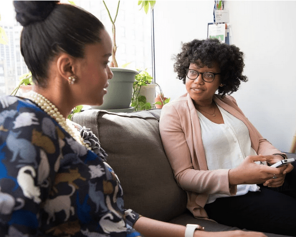 black women discussing
